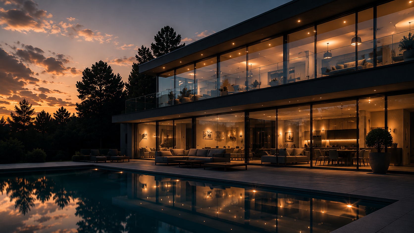 Werbefilm Produktion — moderne Villa